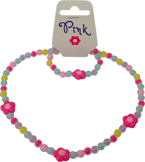 Sieradenset Ketting en Armband Bloem voor kinderen