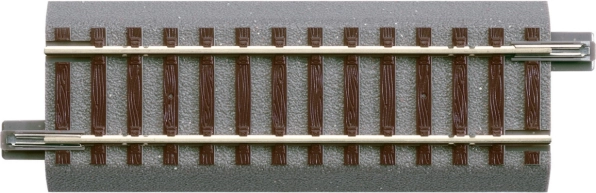 Roco geoLINE straight track G100 with roadbed