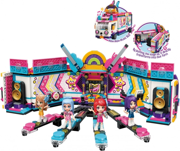 Leuchtendes Podium Superstar Set