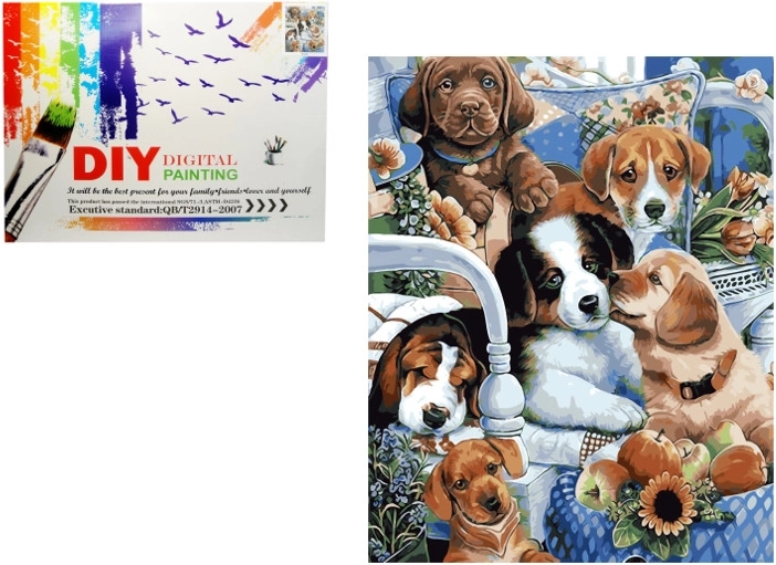 Paint by Numbers – Dogs