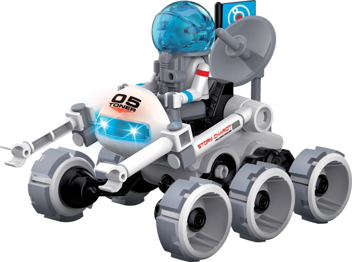 Kit de construction 4-en-1 modèles spatiaux