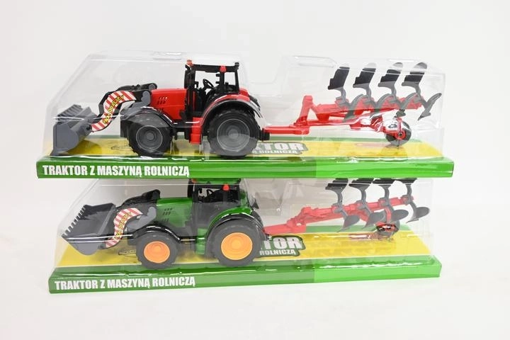 Tracteur avec machine agricole