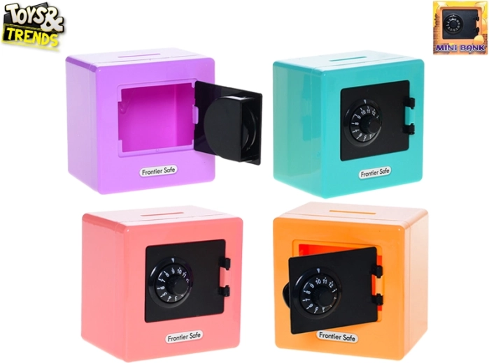 Tirelire mini coffre-fort avec serrure à combinaison