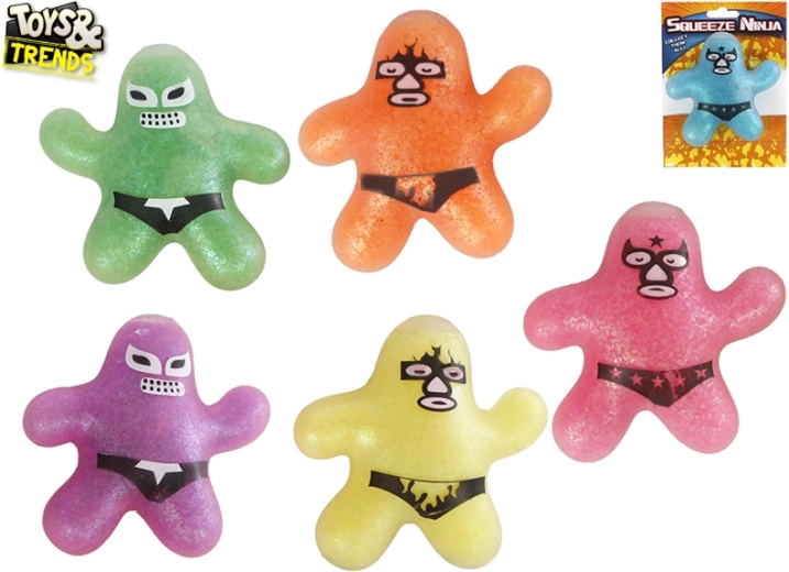 Rekbare ninja-strijder TOYS& TRENDS 11 cm