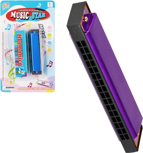 Harmonica pour enfants 13 × 3 × 3 cm