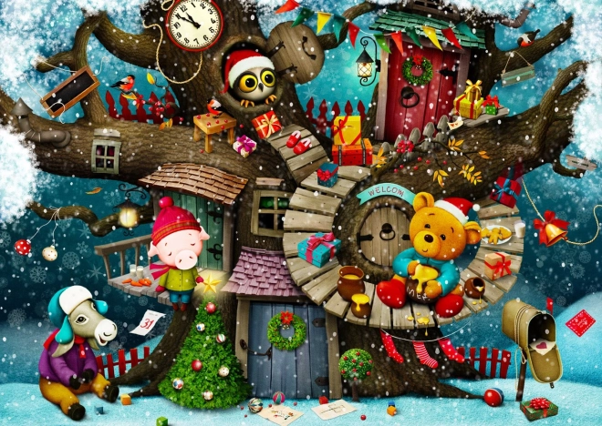 ENJOY puzzle Fairy-Tale Christmas 1000 pieces