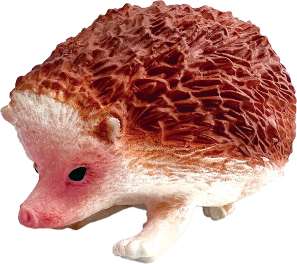 Hérisson en caoutchouc à presser 10 cm