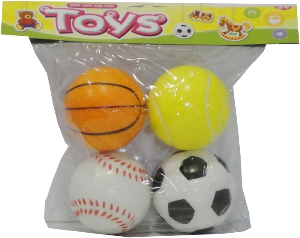 Soft Anti-Stress Balls – Set of Sports Themes