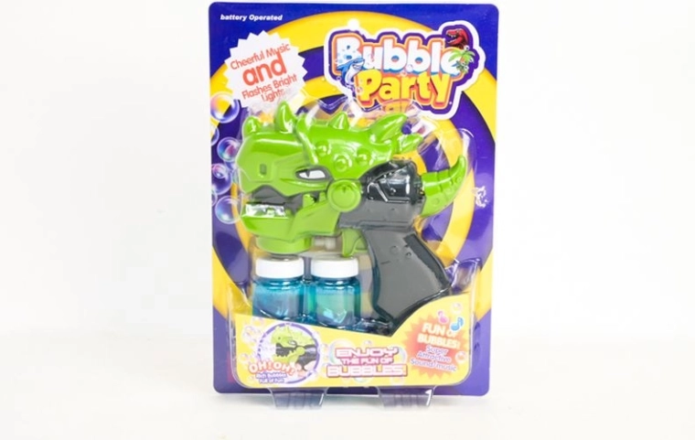 Pistolet à bulles lumineux