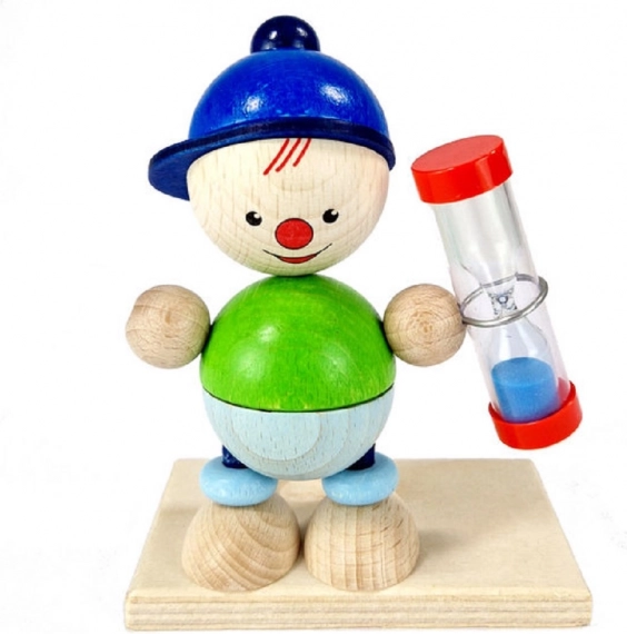 Hourglass Figure Luis for Teeth Cleaning