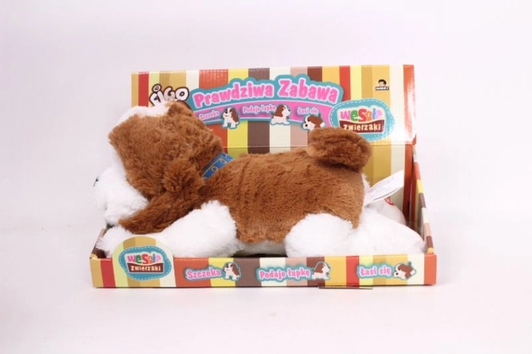 Interactive plush puppy Figo (battery-operated) 22 cm