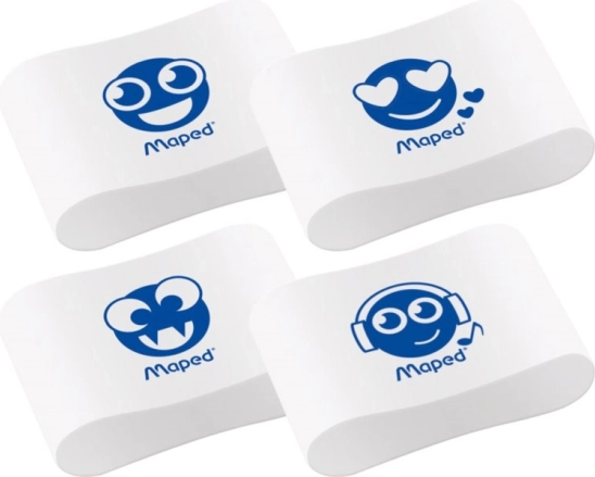Gumrubber MAPED Essentials Soft met emoji-motief