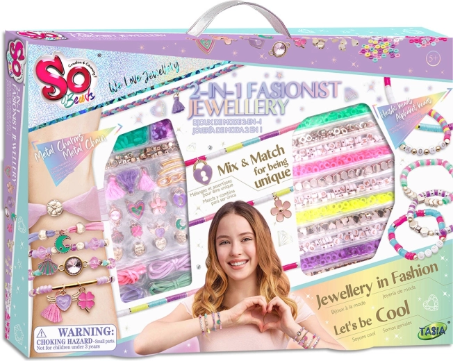 TASIA sieradenset 2-in-1 voor het maken van kettingen en hangers