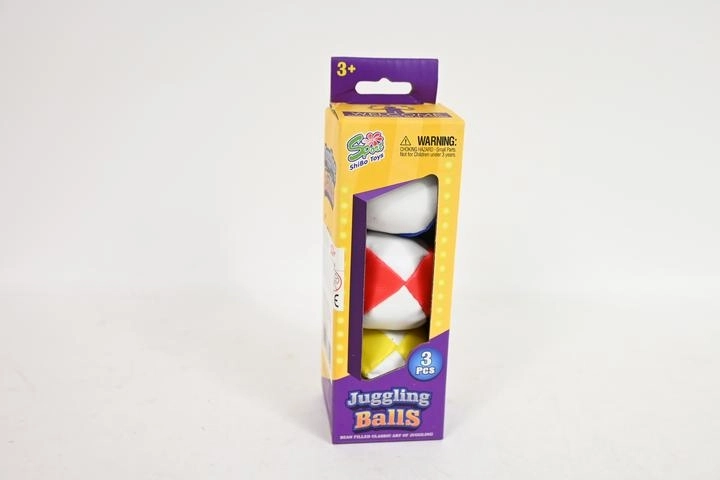 Lot de 3 balles de jonglage