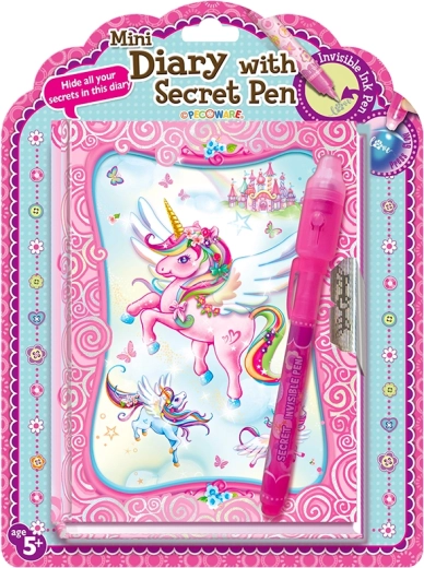 Pegasus dagboek met geheim UV-pen en slot