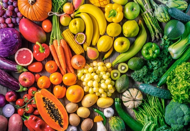 Puzzle Arc-en-ciel vitaminé 1500 pièces