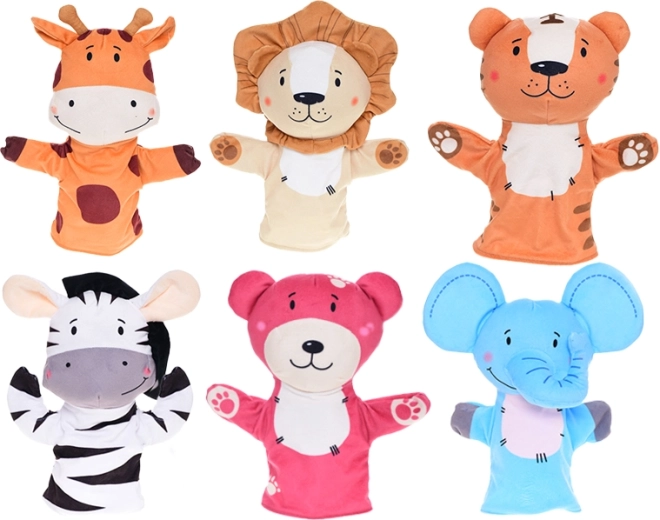 Plüsch-Handpuppe Tier 25 cm