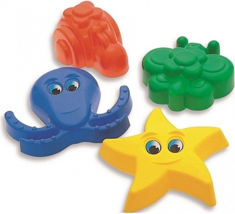 Adriatic large sand molds – sea shapes