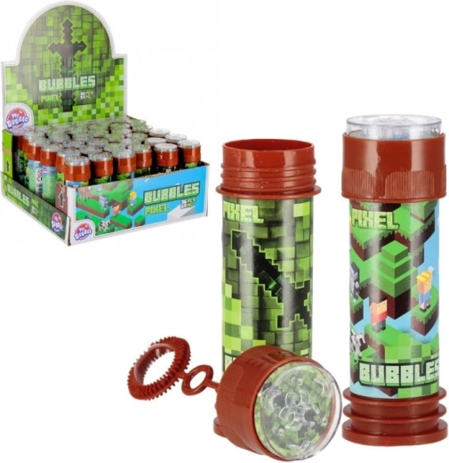 Bellenblaas Pixel 55 ml – kinderbellenblaas in twee designs