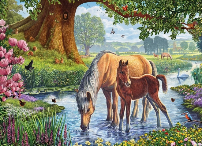 Puzzle Fell Ponies 1000 Pieces Eurographics