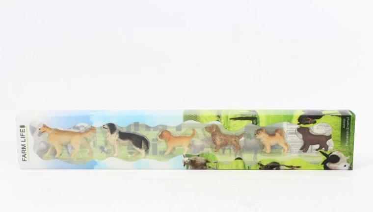 Zwierzęta – lot d’animaux chiens (6 pcs)