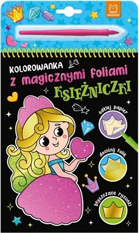 Magic Foil Coloring Book: Princesses