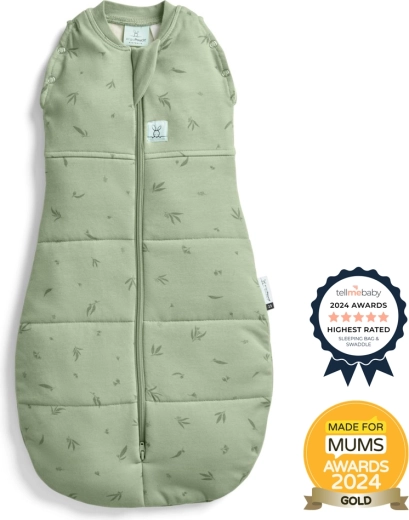 ErgoPouch Cocoon – gigoteuse d’emmaillotage et sac de couchage 2-en-1 Willow 2,5 TOG (6–12 mois)