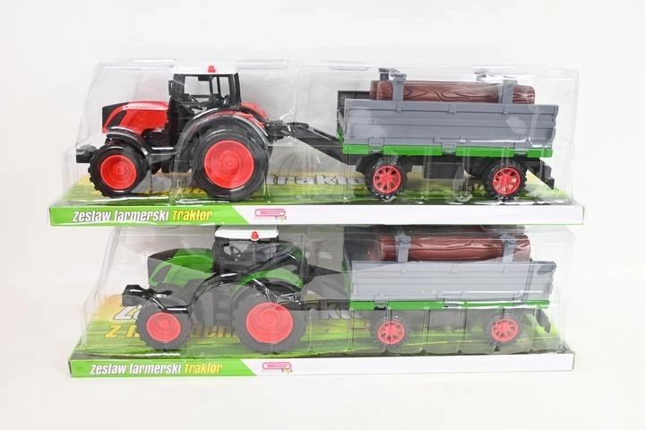 Tractor met aanhanger