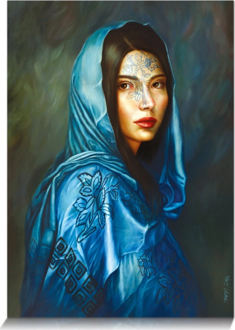 Blue Lily Puzzle 500 pieces