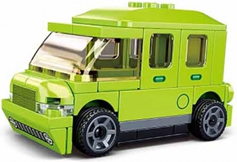 Sluban Power Bricks opwindbaar elektrisch voertuig nr. 8