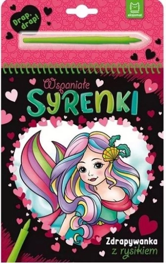 Merveilleuses sirènes – images à gratter avec stylet