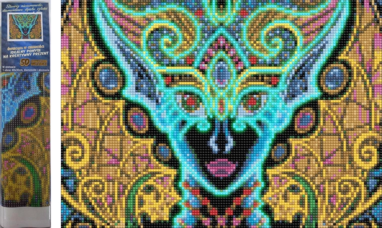 Mosaïque diamant Reine des Elfes