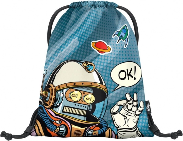 Bag for Indoor Shoes BAAGL Spaceman