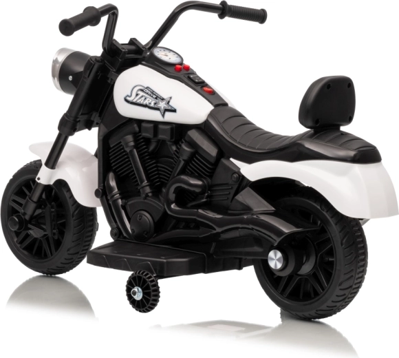 Kids’ Electric Motorcycle Star white
