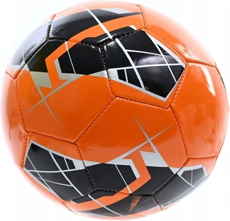 Size 5 soccer ball orange-black 260–280 g