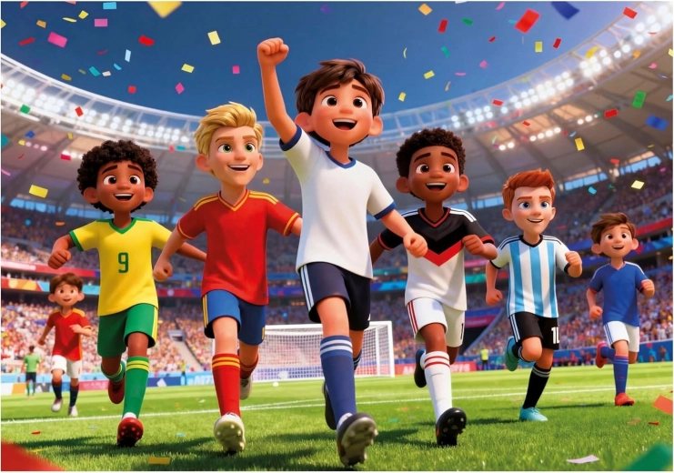 Educa puzzle Monde du football 300 pièces