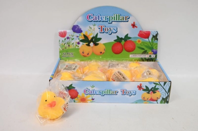 Canard anti-stress à presser Gniotek – présentoir 12 pcs