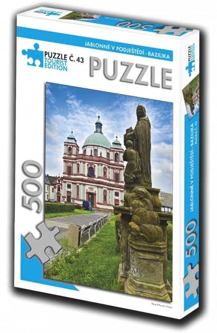 Puzzle Jablonné v Podještědí – Basilica, Tourist Edition, 500 pieces