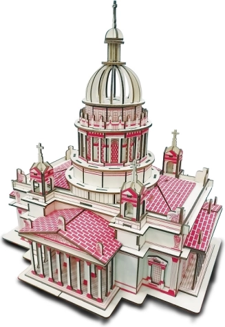 Wooden 3D Puzzle of St. Sophia Cathedral Kyiv