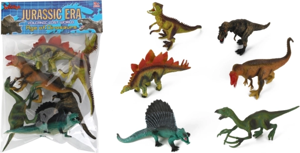 Dinosaur set for kids – 6 realistic figures