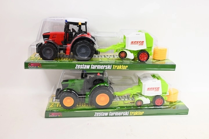 Tracteur avec machine agricole