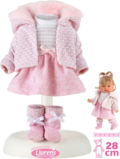 Llorens outfit for 28 cm doll – 4-piece set