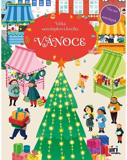 Groot stickerboek Kerstmis