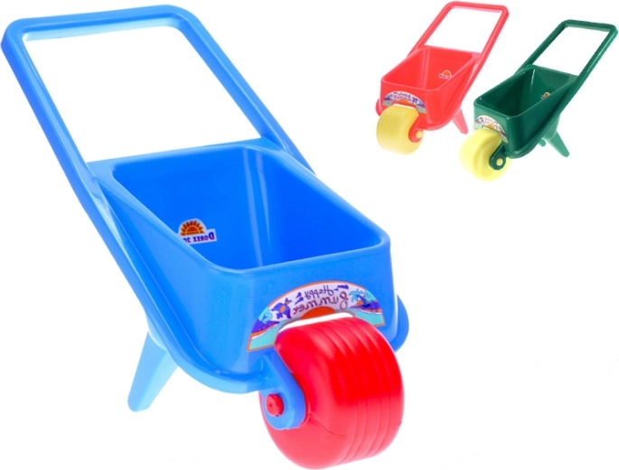 Brouette en plastique pour enfants 53 cm – 3 couleurs