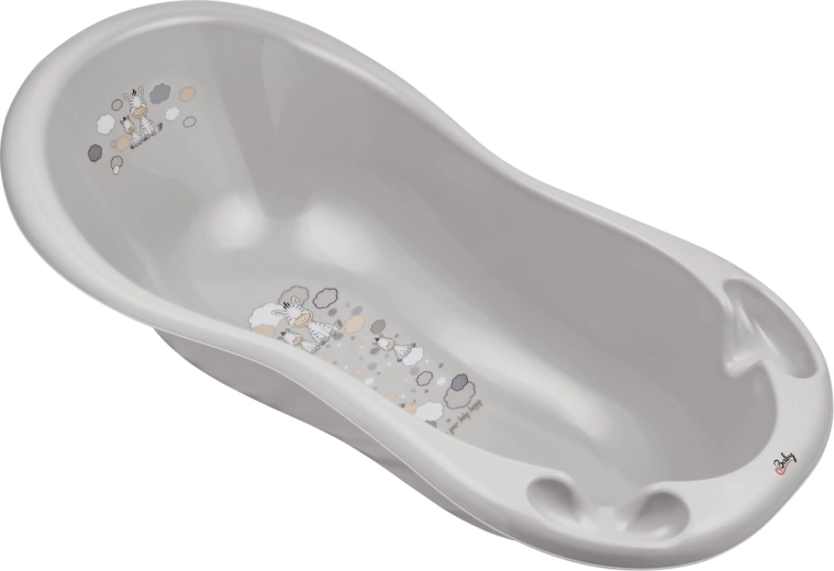 Maltex babybadje Zebra 100 cm, grijs