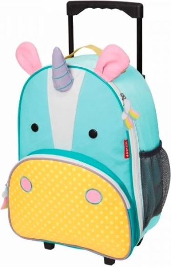 Skip Hop kids' rolling suitcase Unicorn