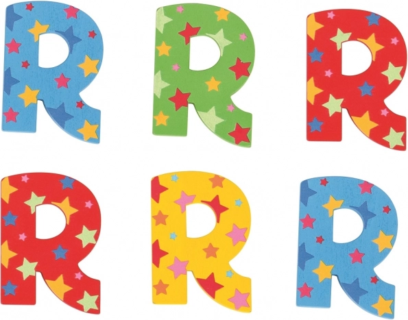 Houten letter Ster R Bigjigs Toys