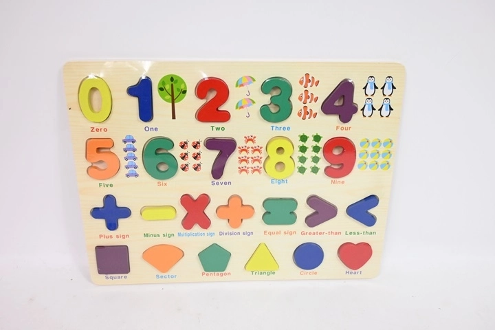 Table sensorielle éducative SmilyPlay avec chiffres et formes
