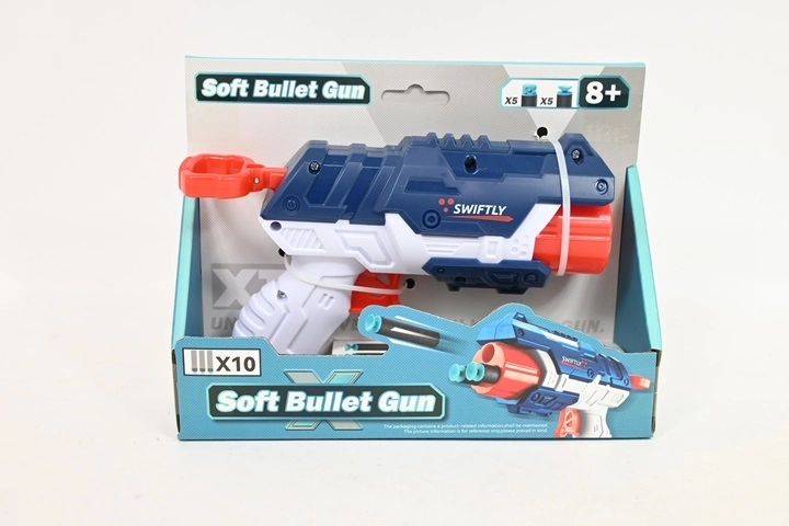 Pistolet à projectiles en mousse souple