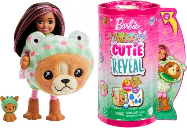 Barbie Cutie Reveal Chelsea Doll Puppy – Frog
